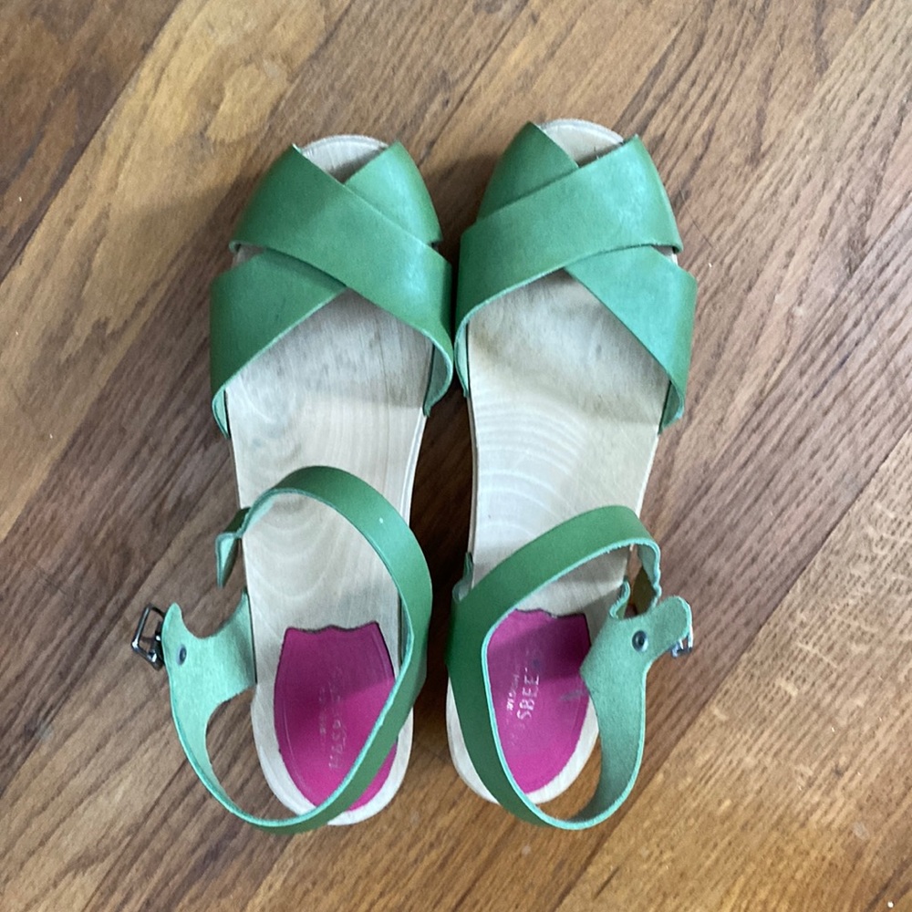 Swedish Hasbeens platform sandals